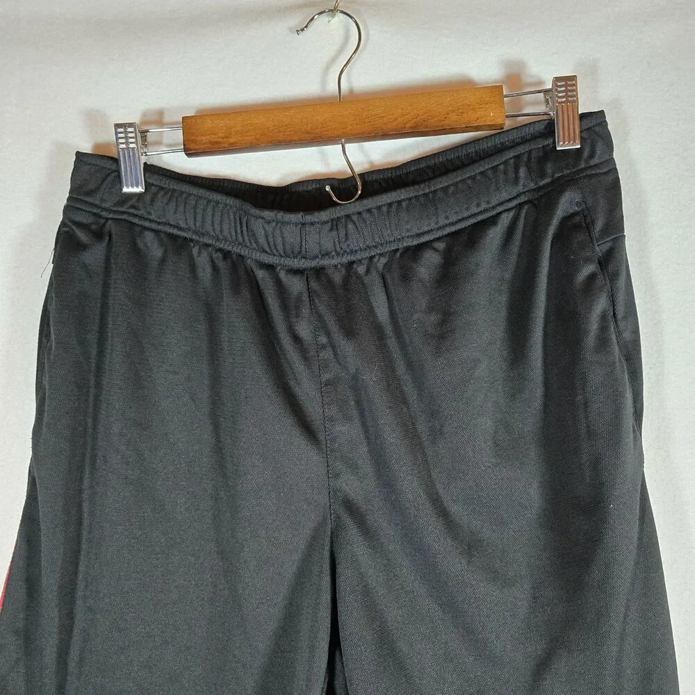 Layer 8 Qwick Dry Boys Shorts Size Large, Black And Red Comfortable